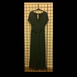 V neck jumpsuit